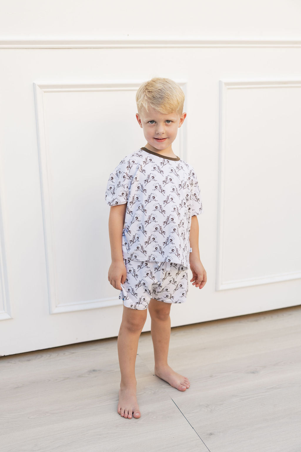 Little Wrangler- shirt/shorts set