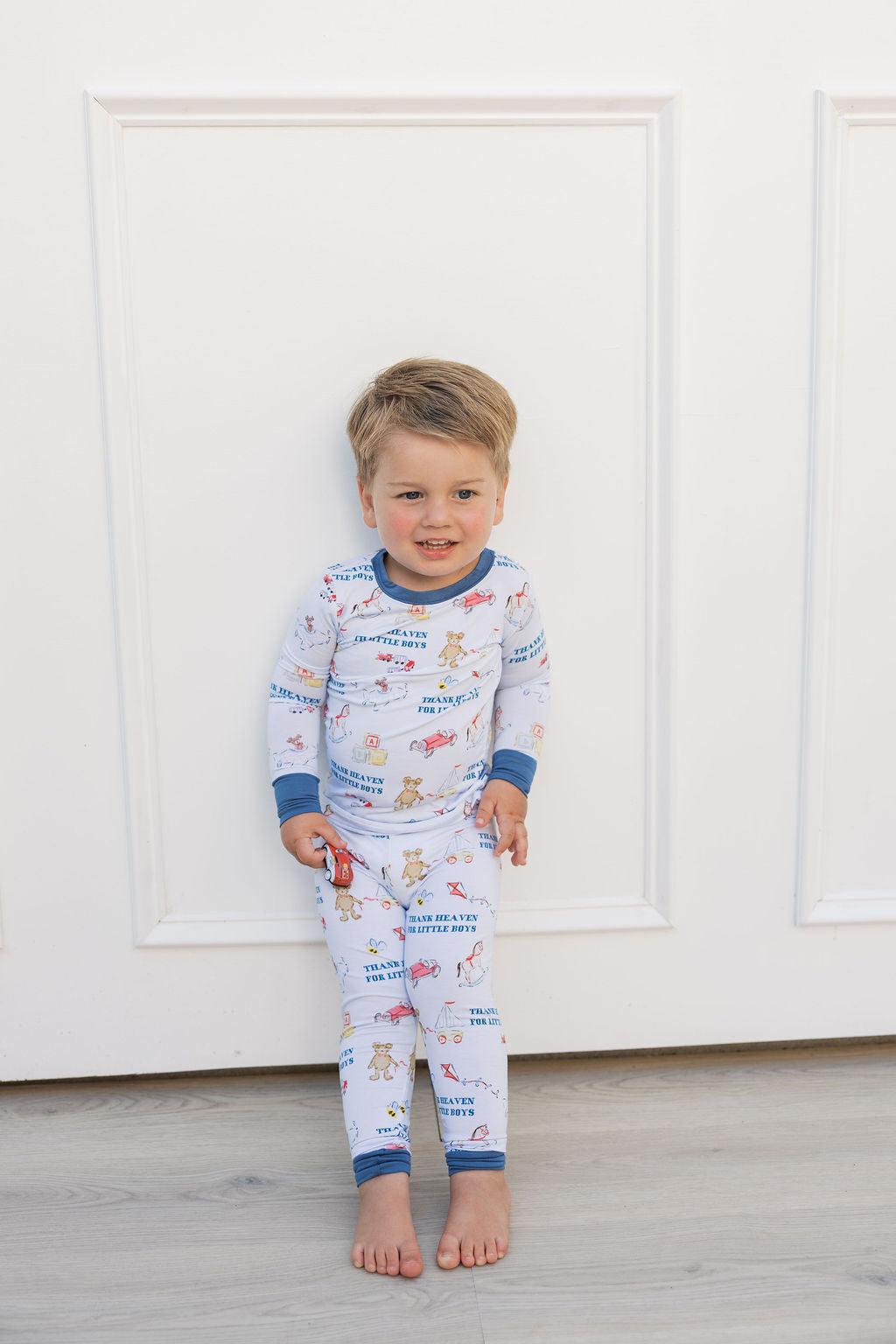 Thank Heaven for Little Boys- 2 piece set