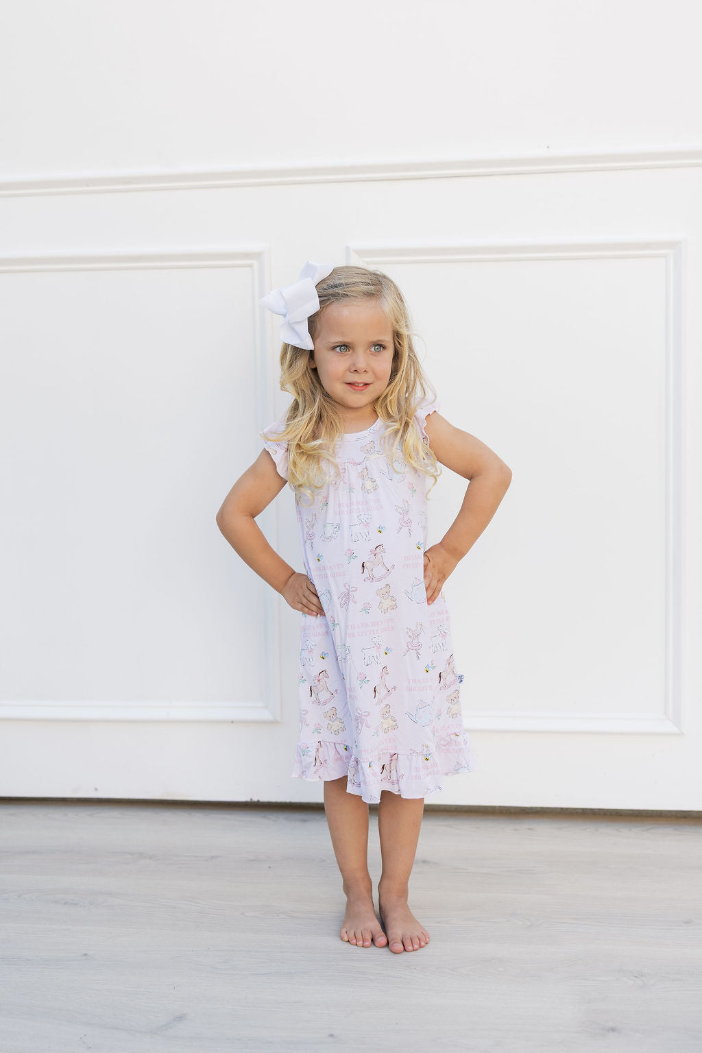 Thank Heaven for Little Girls- Girls Nightgown