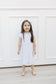Blue Daisy Blooms- Girls Nightgown