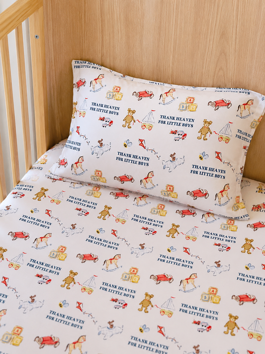Thank Heaven for Little Boys- Pillowcase