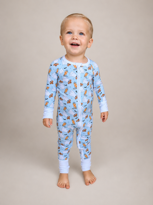 Boots & Boos - Boys Zip Up Footie