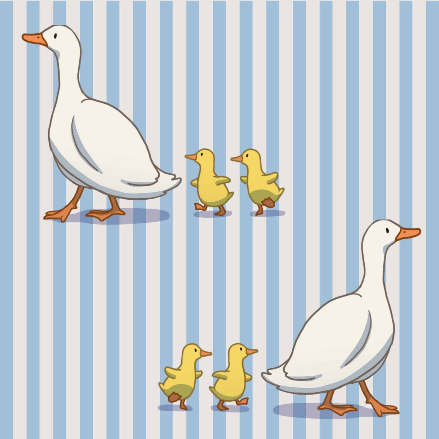 Duckies - Zip Up Onesie